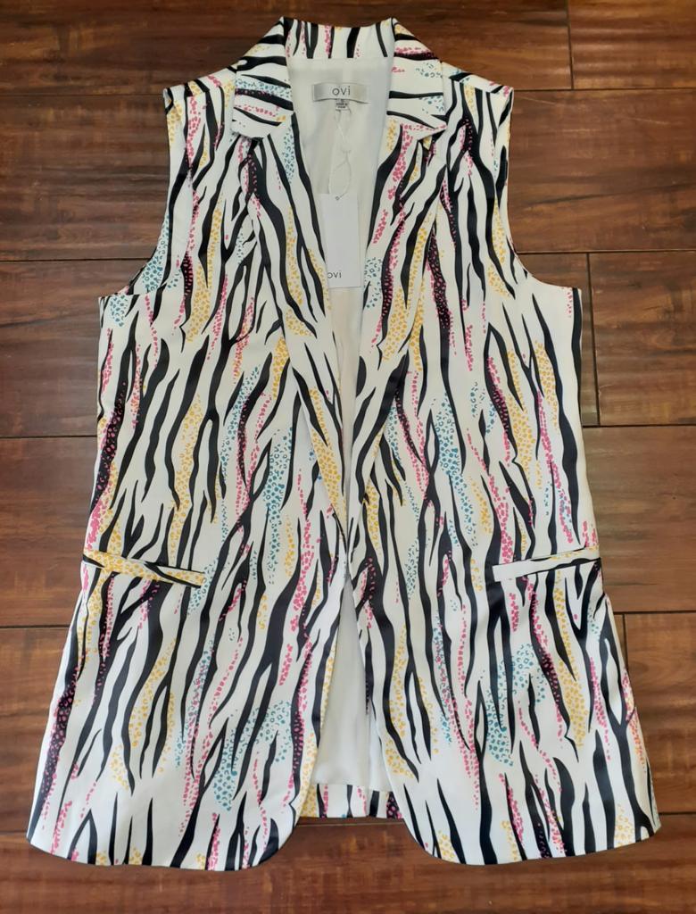 Zebra Vest – Amaiia Boutique