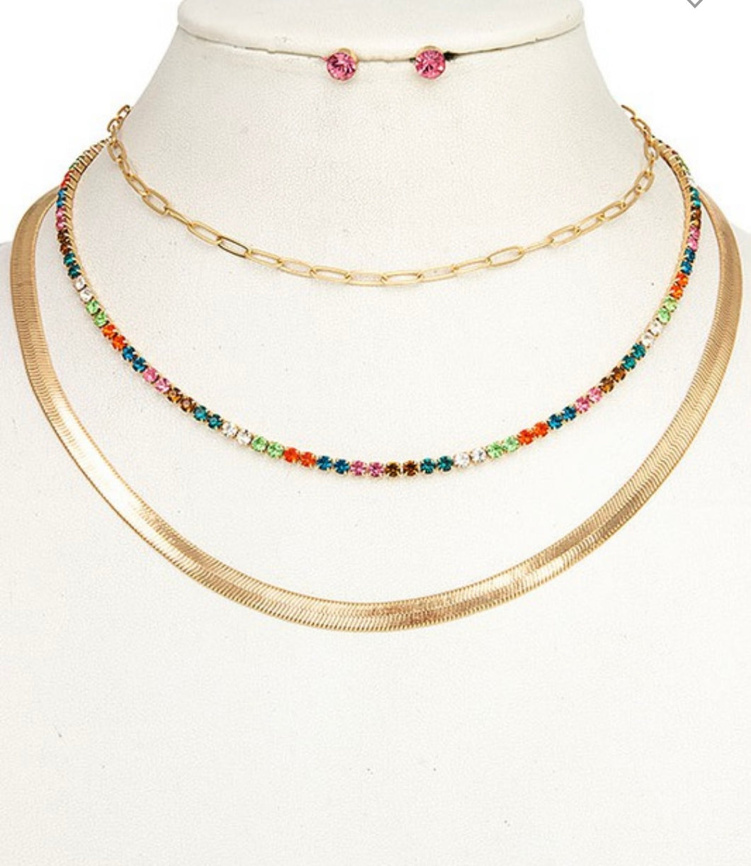 Multi Chain Necklace