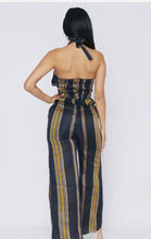 Load image into Gallery viewer, Yellow Stripes Jumpsuit
